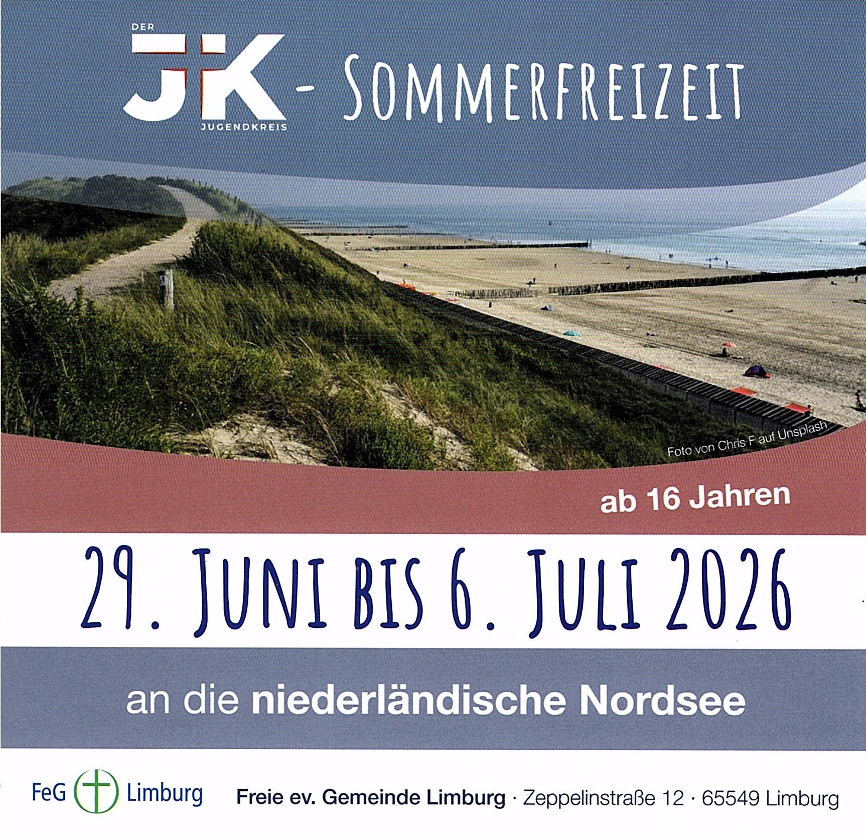 Sommerfreizeit 2026