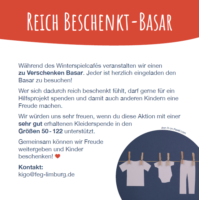 Kinderkleidung-Verschenken-Basar